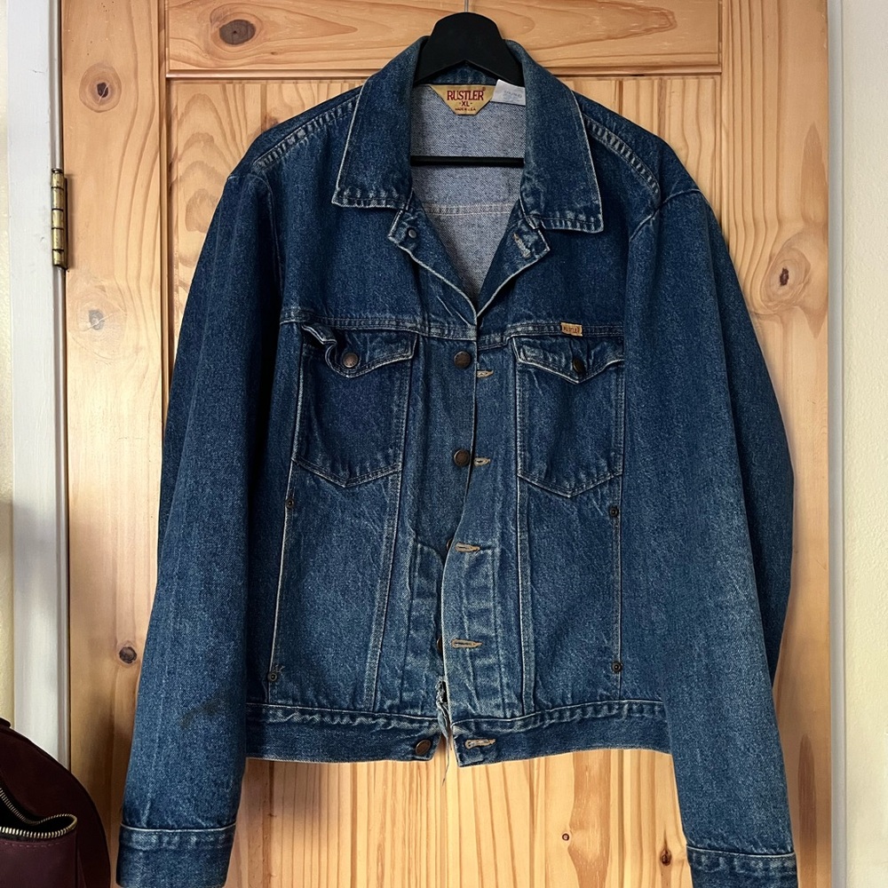 Rustler Denim Jacket XL - Picture 4 of 5